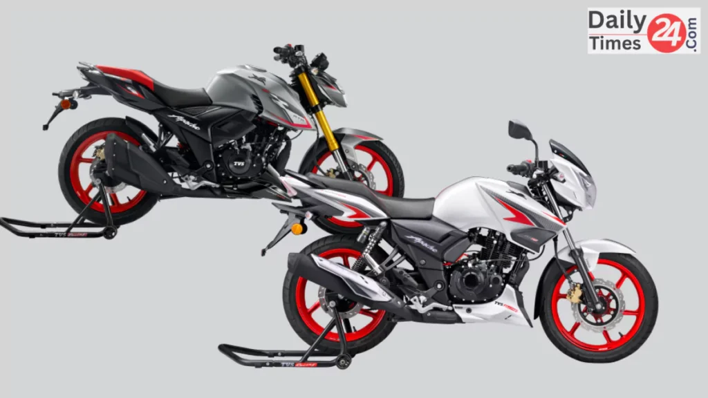 TVS Apache RTR 160 4V 17.31 bhp की ताकत, 3 राइड मोड्स और सिर्फ 1.23 लाख से शुरू
