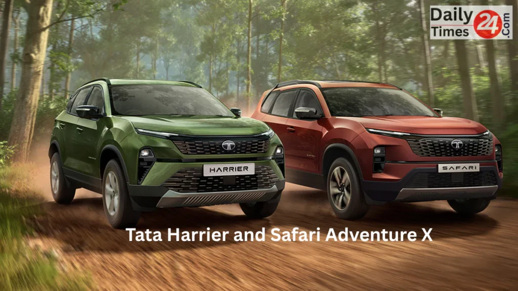 Tata Harrier and Safari Adventure X
