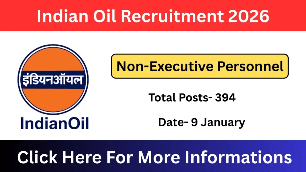 Indian Oil Recruitment 2026