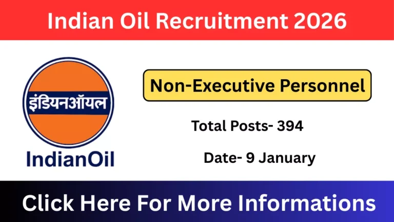 Indian Oil Recruitment 2026