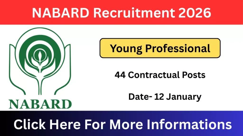 NABARD Young Professional Recruitment 2026